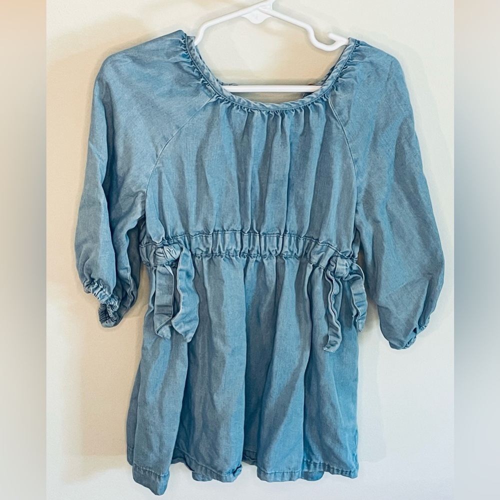 ✨SOLD✨ Zara denim girls dress
